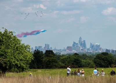 Red Arrows by Patrick Eagar